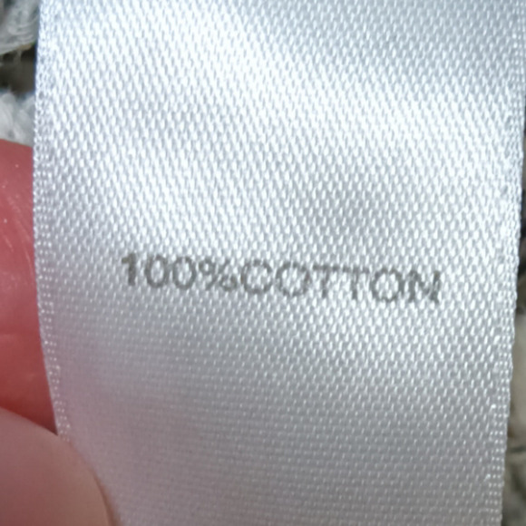 J. Jill white and black marled chunky 3/4 sleeve sweater 2x - Picture 5 of 5